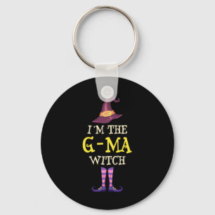 Ich bin die G-ma Hexenkostüm Halloween Witchy Schlüsselanhänger