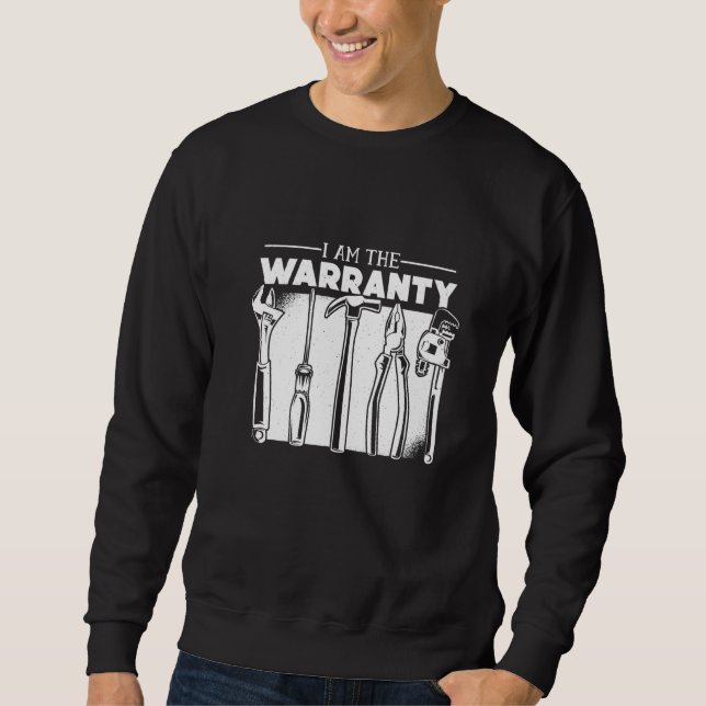 Ich bin die Garantie Sweatshirt (Vorderseite)