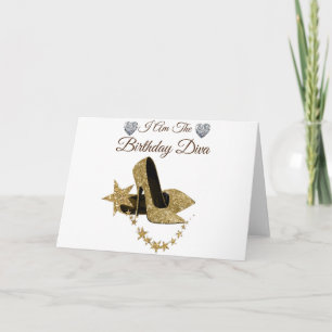 Ich bin die GeburtstagDiva Karte