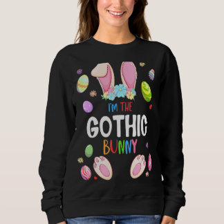 Ich bin die gotische Bunny Oaster Party Matching F Sweatshirt