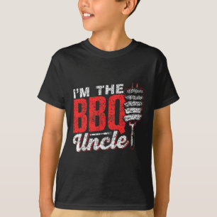 Ich bin die Grillen Onkel Fleisch Grill Grill Gril T-Shirt