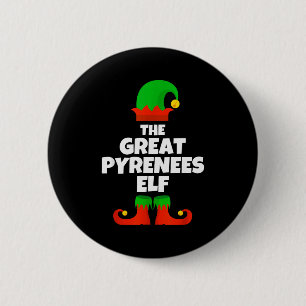 Ich bin die große Pyrenäen-Elfen-Familien-Pyjama-W Button
