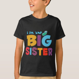 Ich bin die große Schwester Butterfly. T-Shirt