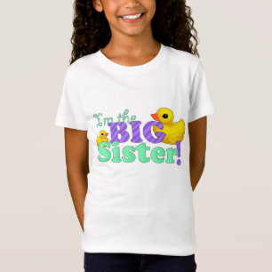"Ich bin die große Schwester-" das T-Shirt des