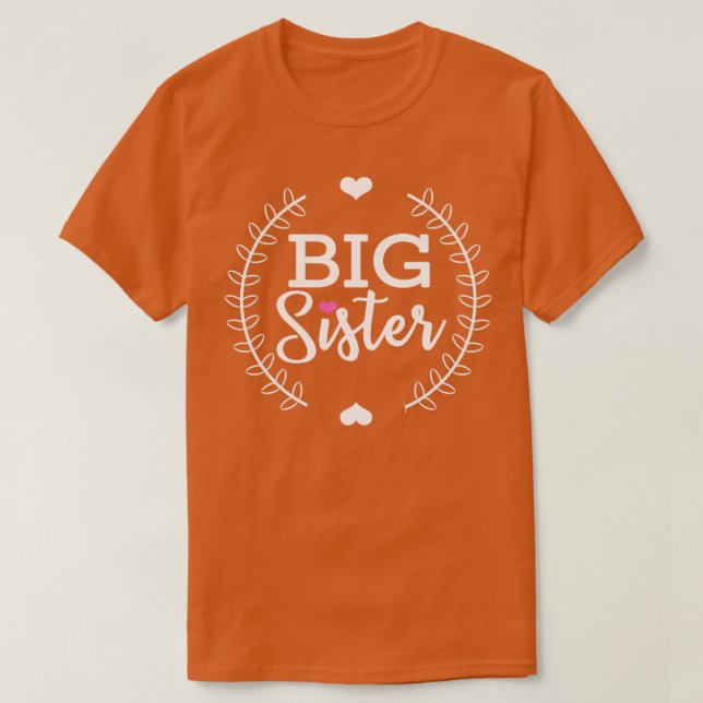 Ich bin die große Schwester T-Shirt (Design vorne)