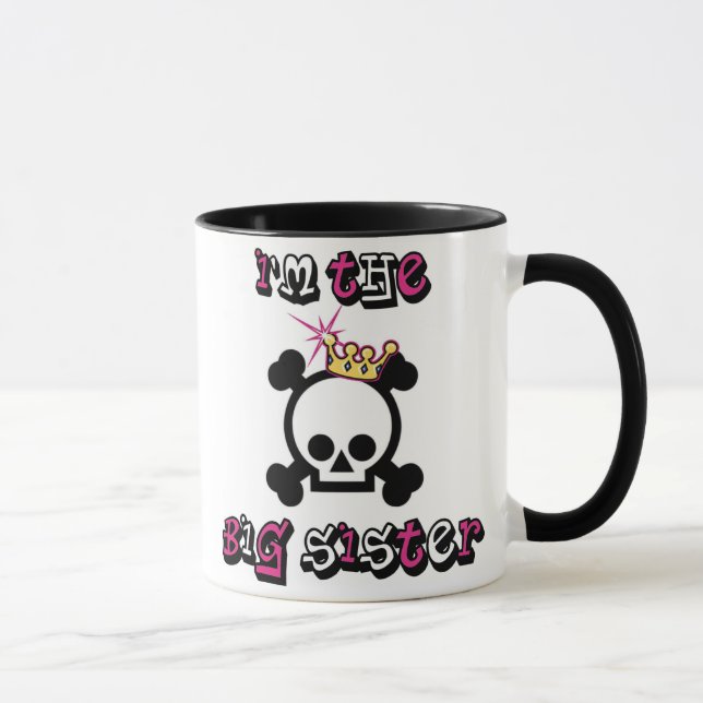 Ich bin die große Schwester Tasse (Rechts)