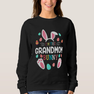 Ich bin die Großmutter Bunny Matching Familie glüc Sweatshirt