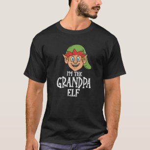 Ich bin die Großvater-Elf-Familie, die Weihnachten T-Shirt