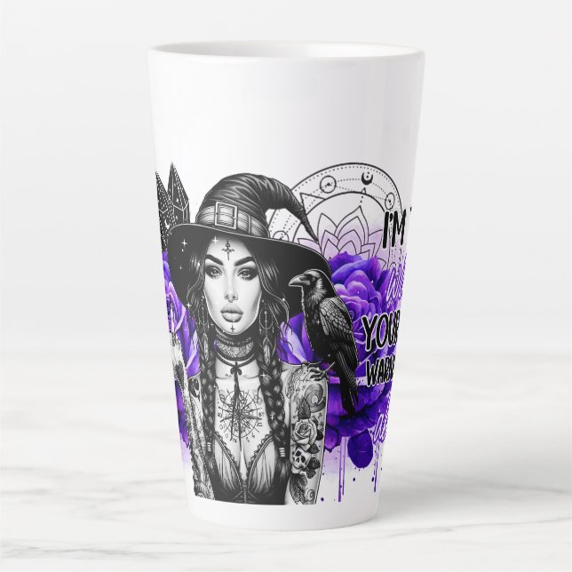 Ich bin die Hexe Milchtasse (Vorderseite)