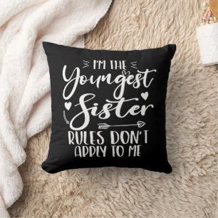 Ich bin die jüngste Schwester Sarcasm Lover, Niedl Kissen
