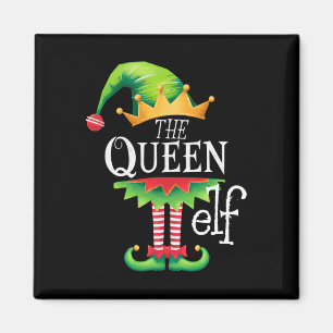 Ich bin die Königin Elf, die Weihnachtskostüme pas Magnet