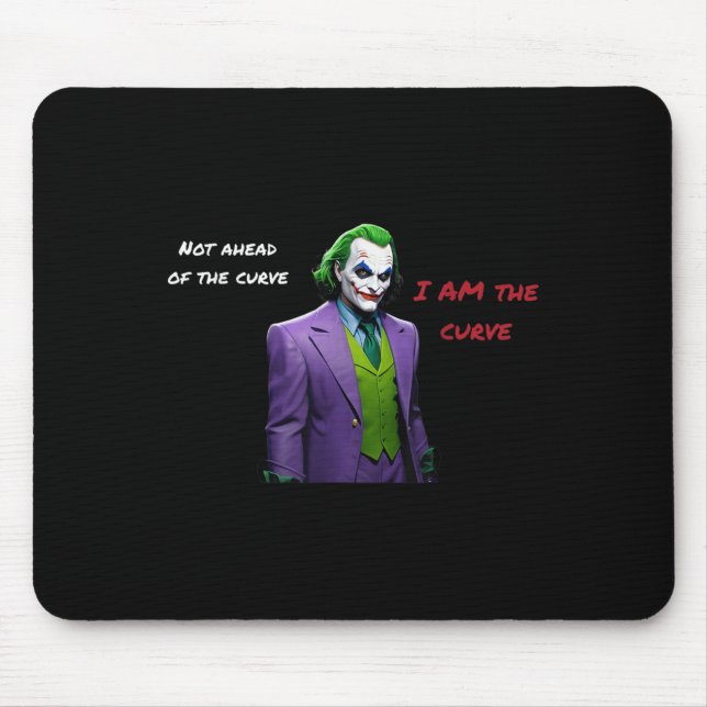 Ich bin die kurvenreiche Villain Halloween Anti-He Mousepad (Vorne)