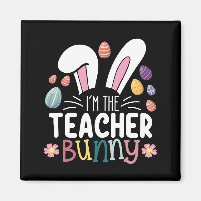 Ich bin die Lehrerin, die Ostern spielt Magnet (Vorne)
