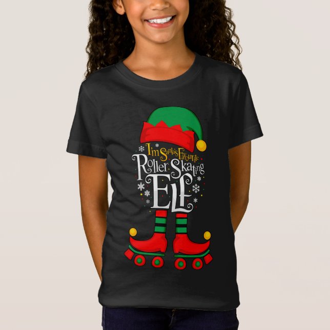Ich bin die Lieblingsrolle des Weihnachtsmanns, Sk T-Shirt (Vorderseite)