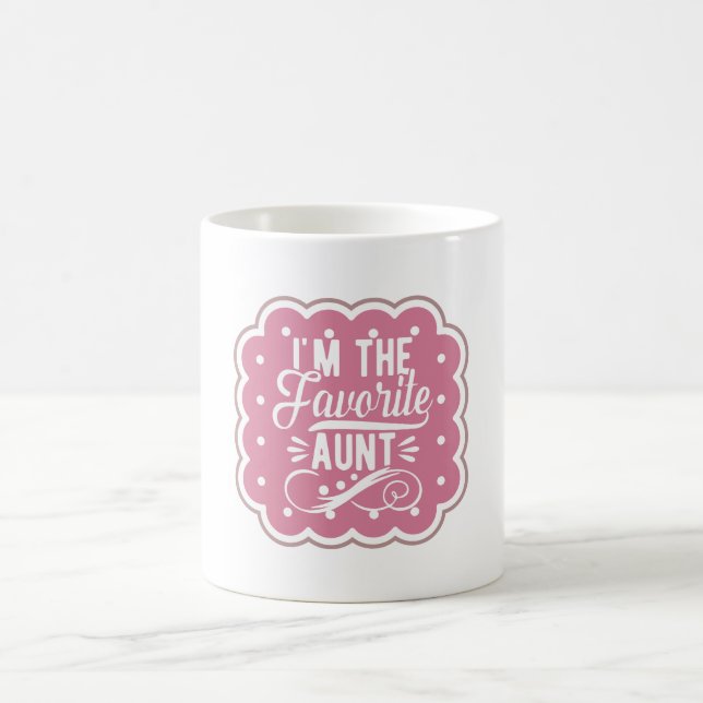 Ich bin die Lieblingstante Kaffeetasse (Mittel)