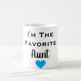 Ich bin die Lieblingstante-Tasse Kaffeetasse