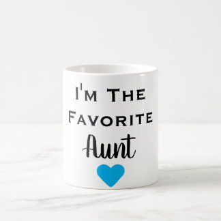 Ich bin die Lieblingstante-Tasse Kaffeetasse