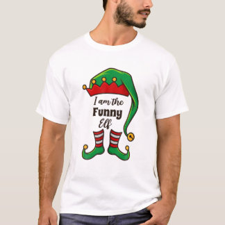 Ich bin die lustige Elf-Weihnachten-Familie, die W T-Shirt