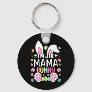 Ich bin die Mama Bunny Niedlich Osterhaar Ohren Ma Schlüsselanhänger