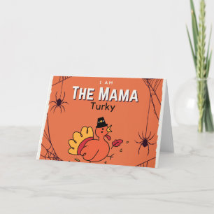 Ich bin die MaMa Türkei Grußkarte Einladung