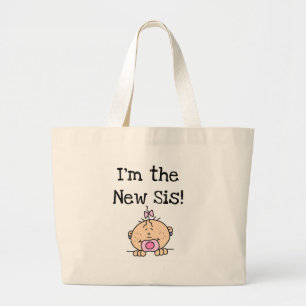 Ich bin die neuen SIS-T-Shirts und -geschenke Jumbo Stoffbeutel