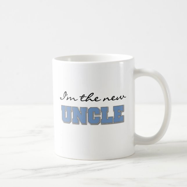 Ich bin die New Oncle Tshirts und Geschenke Kaffeetasse (Rechts)