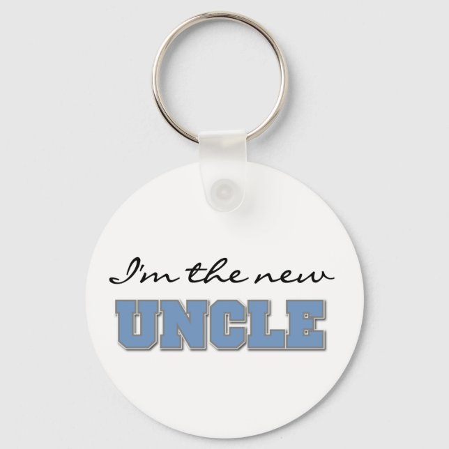 Ich bin die New Oncle Tshirts und Geschenke Schlüsselanhänger (Vorderseite)