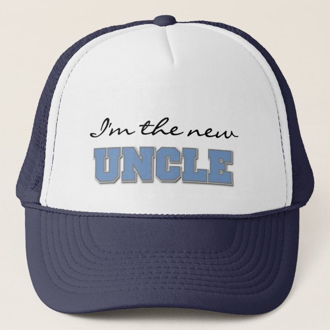 Ich bin die New Oncle Tshirts und Geschenke Truckerkappe (Vorderseite)