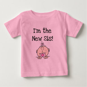 Ich bin die New Sis Tshirts und Geschenke