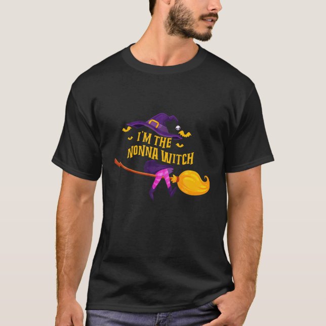 Ich bin die Nonna Hexenmeister Shirt Halloween Mat (Vorderseite)