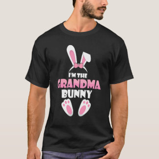 Ich bin die Oma Bunny Funny Familie, die Este pass T-Shirt