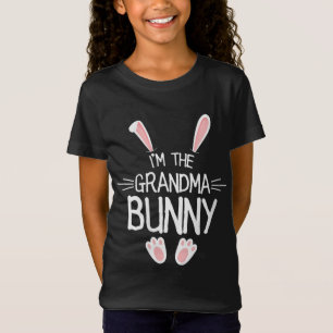 Ich bin die Oma Bunny Gabe Niedlich Matching Famil T-Shirt