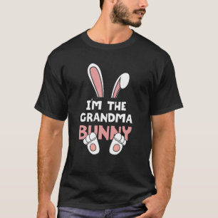 Ich bin die Oma Bunny Großmutter Granny Ostern Da T-Shirt