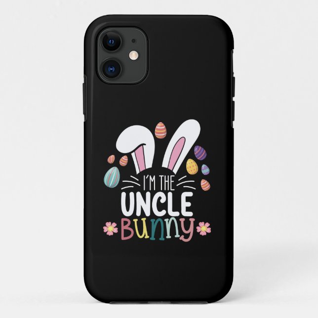 Ich bin die Onkel-Bunny-Osterfamilie, die passt Case-Mate iPhone Hülle (Rückseite)