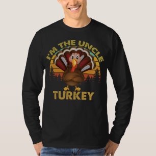 Ich bin die Onkel Truthahn Familien-Übereinstimmun T-Shirt
