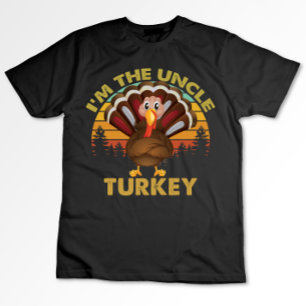 Ich bin die Onkel Türkei Familie Matching Erntedan T-Shirt