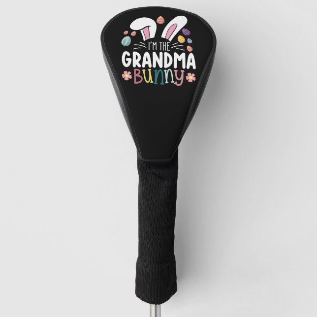 Ich bin die Osterfamilie der Großmutter Golf Headcover (Vorderseite)