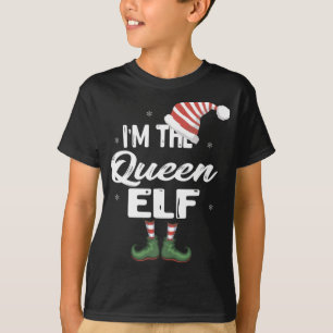 Ich bin die Queen Elf Weihnachten Weihnachten Weih T-Shirt