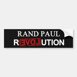 Ich bin die Rand Paul Revolution Autoaufkleber