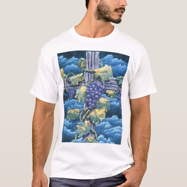 Ich bin die Rebe T-Shirt (Vorderseite)