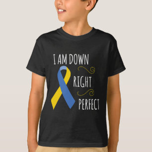 Ich bin die richtige perfekte Syndrom-Bewusstseins T-Shirt