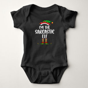 Ich bin die Sarcastic Elf Shirt Matching Family Gr