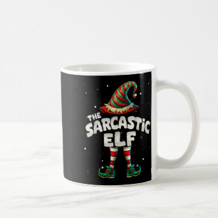 Ich bin die sarkastische Elf-Familie passende Grup Kaffeetasse