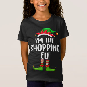 Ich bin die sassy Mama Elf Matching Familie Weihna T-Shirt