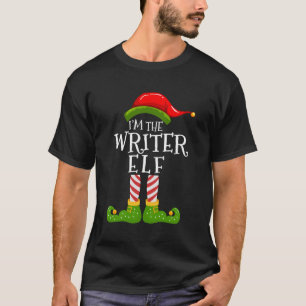 Ich bin die Schriftstellerelf-Gruppe, die Weihnach T-Shirt