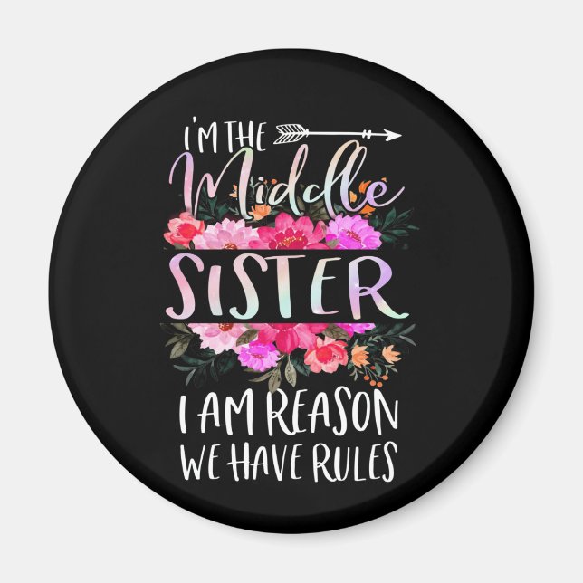 Ich bin die Schwester der Mitte, ich bin der Grund Magnet (Vorne)