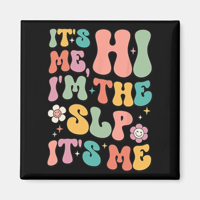 Ich bin die SLP-Sprachpathologie-Bewertung Magnet (Vorne)