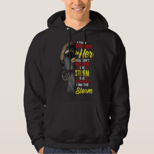 Ich bin die starke afrikanische Königin Mädchen Sc Hoodie