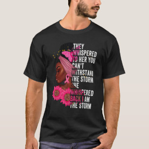 Ich bin die Storm Black Queen Women African Black T-Shirt