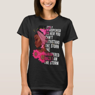 Ich bin die Storm Black Queen Women African Black T-Shirt